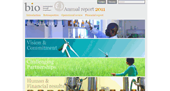Desktop Screenshot of annual-report2011.bio-invest.be